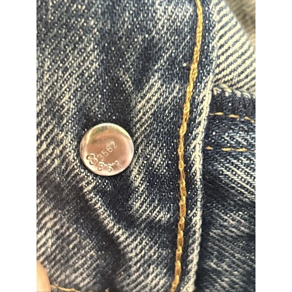 Vintage Levi’s 541 Redline Selvedge Athletic Fit 34x34 Made In India 100%Cotton - Picture 7 of 9